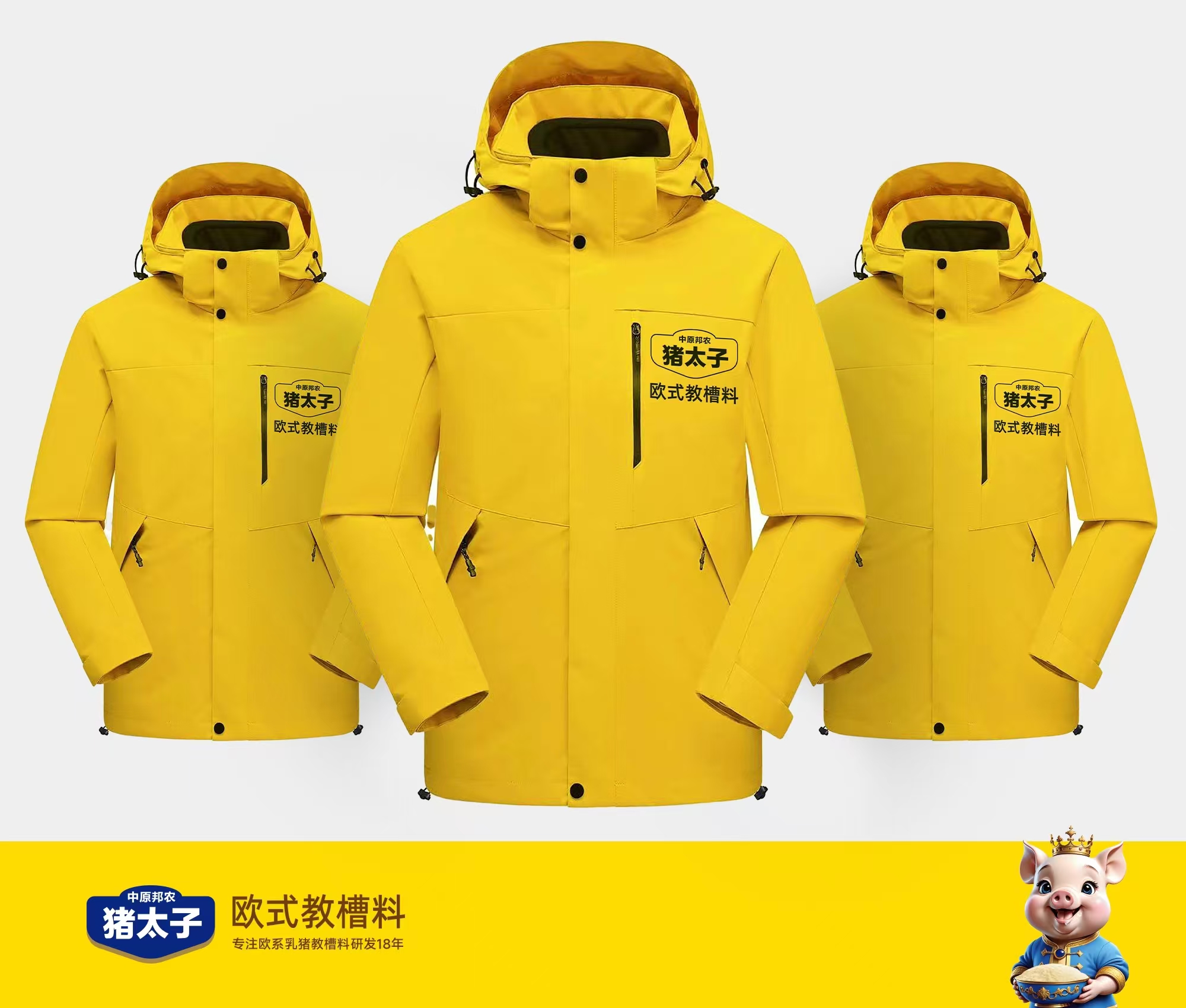 【中原邦農(nóng)·品牌榮耀】豬太子高端定制品牌經(jīng)理裝，尊貴與品質并存！